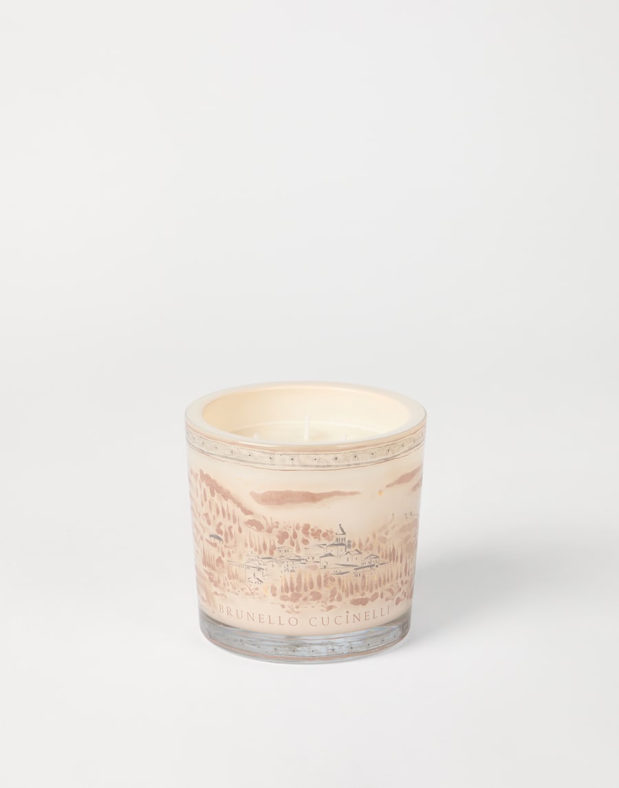 Candle with Solomeo design Milk Lifestyle - Brunello Cucinelli