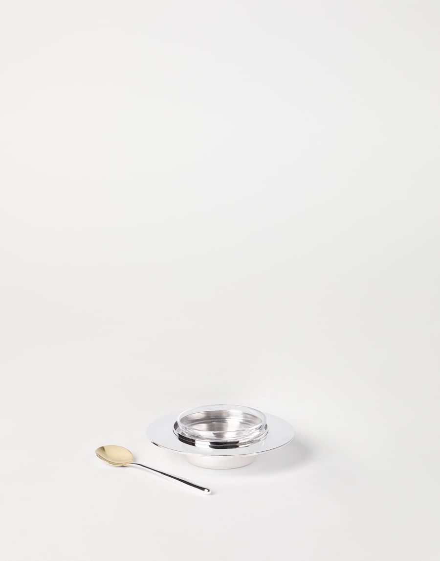 Set de caviar con baño de plata Gris Lifestyle - Brunello Cucinelli