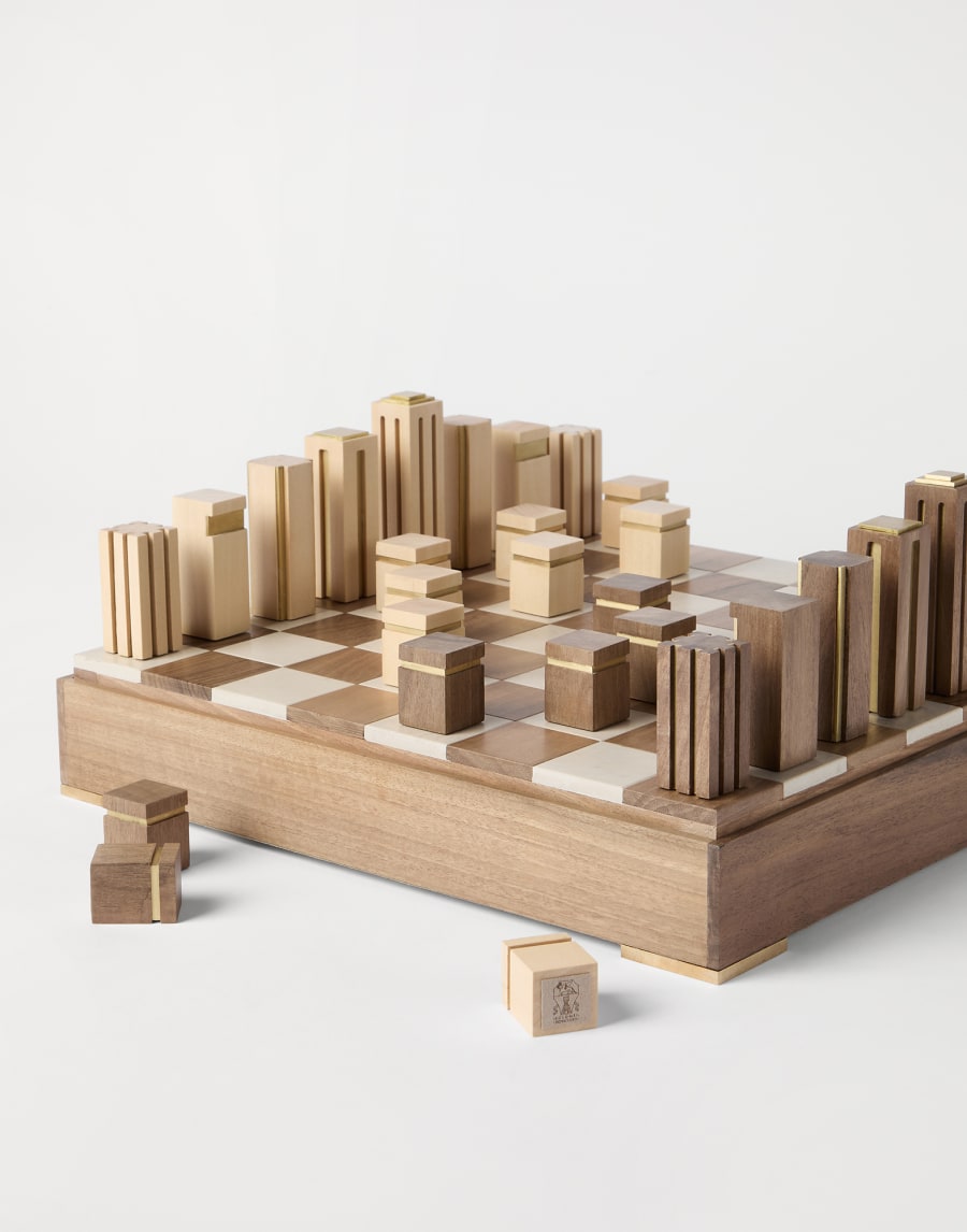 Chess set Beige Lifestyle - Brunello Cucinelli