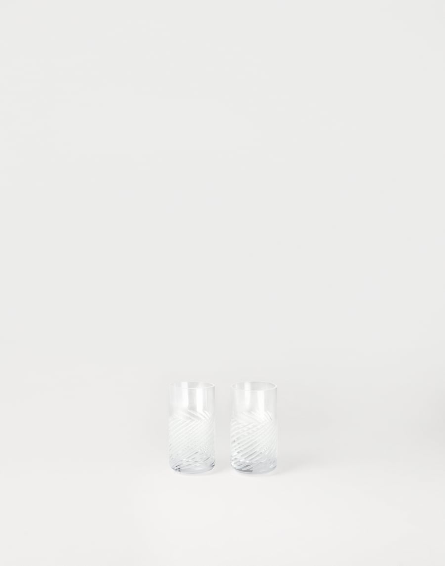 Bicchieri Amaro in vetro di Murano Trasparente Lifestyle - Brunello Cucinelli