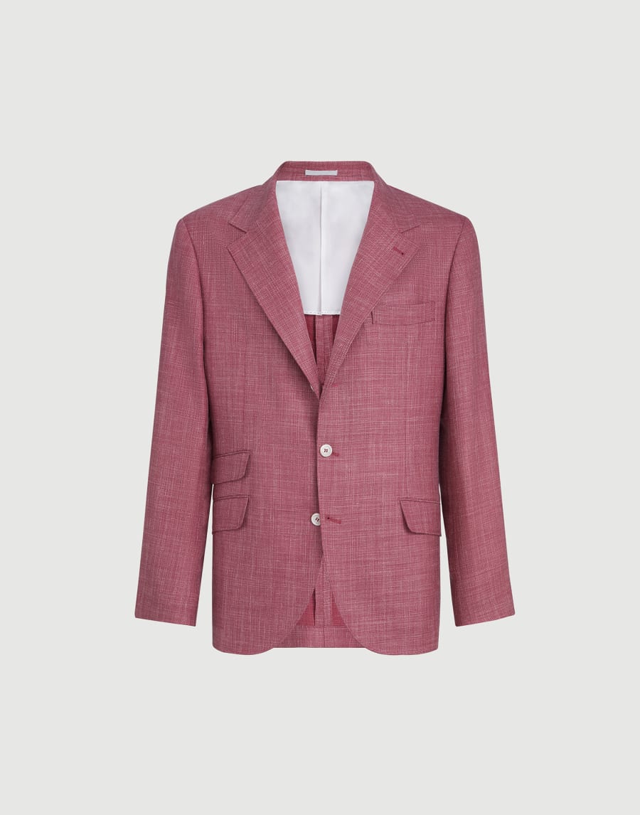Hopsack blazer Coral Man - Brunello Cucinelli