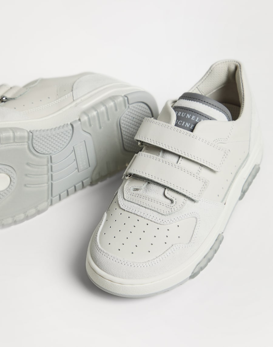 Sneakers with straps White Boys - Brunello Cucinelli