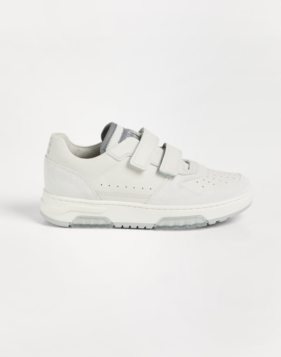 Sneakers with straps White Boys - Brunello Cucinelli