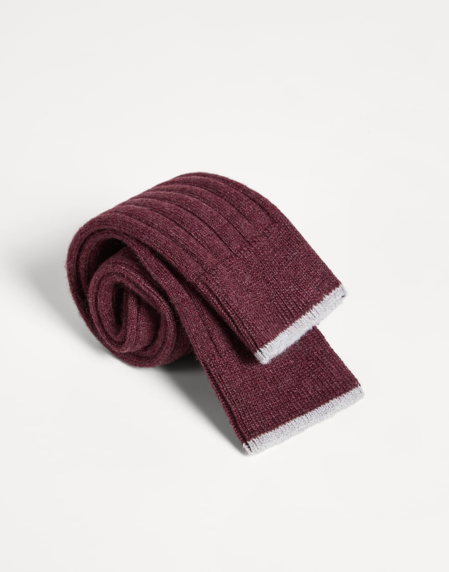 Chaussettes en maille Bourgogne Garçon - Brunello Cucinelli