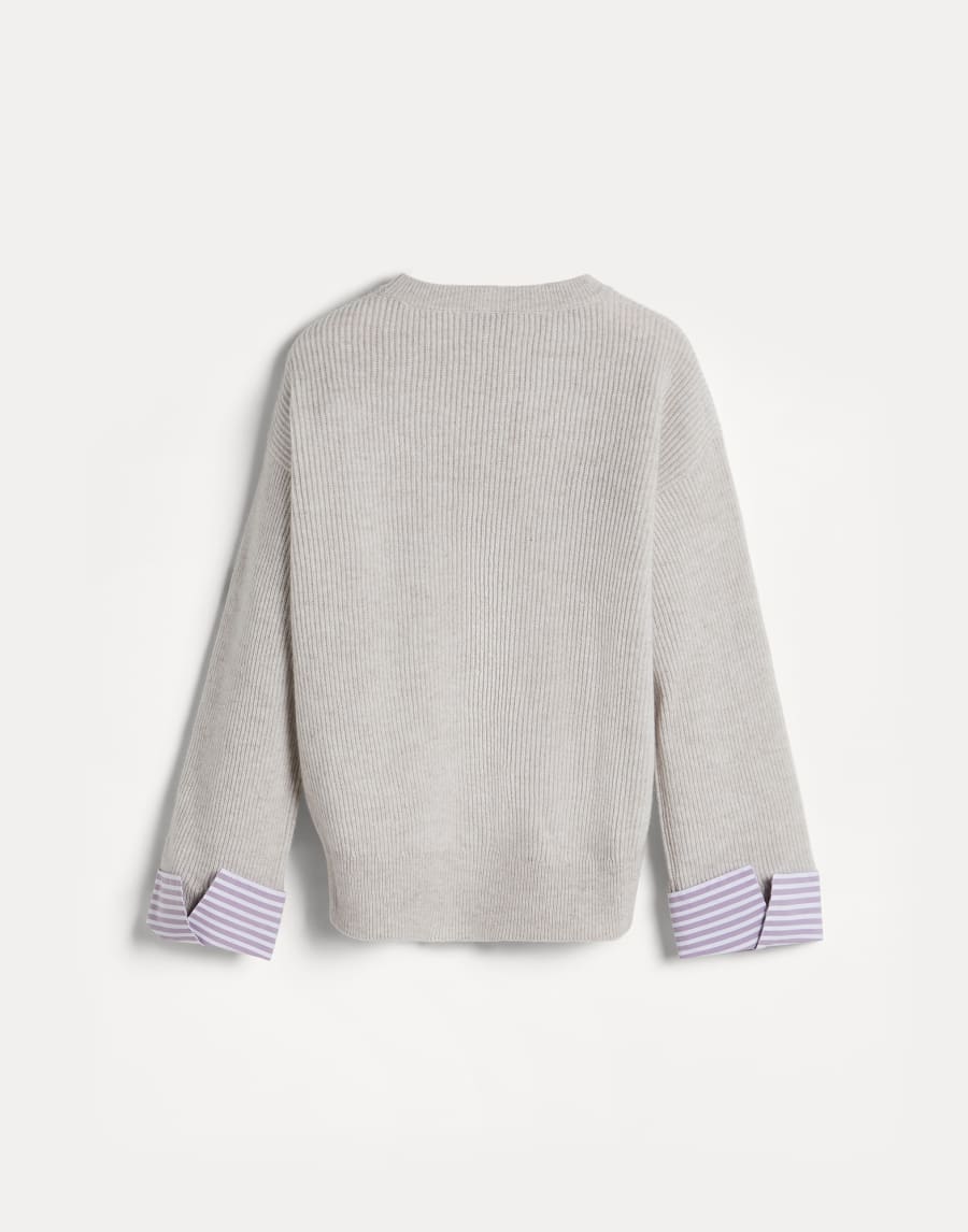 Cashmere sweater Sand Girls - Brunello Cucinelli