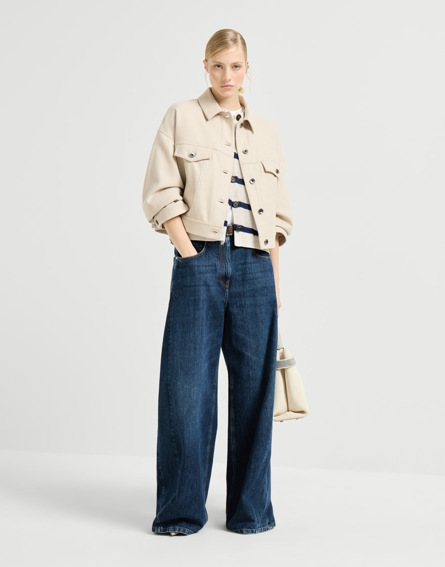 Cotton jersey T-shirt White Woman - Brunello Cucinelli