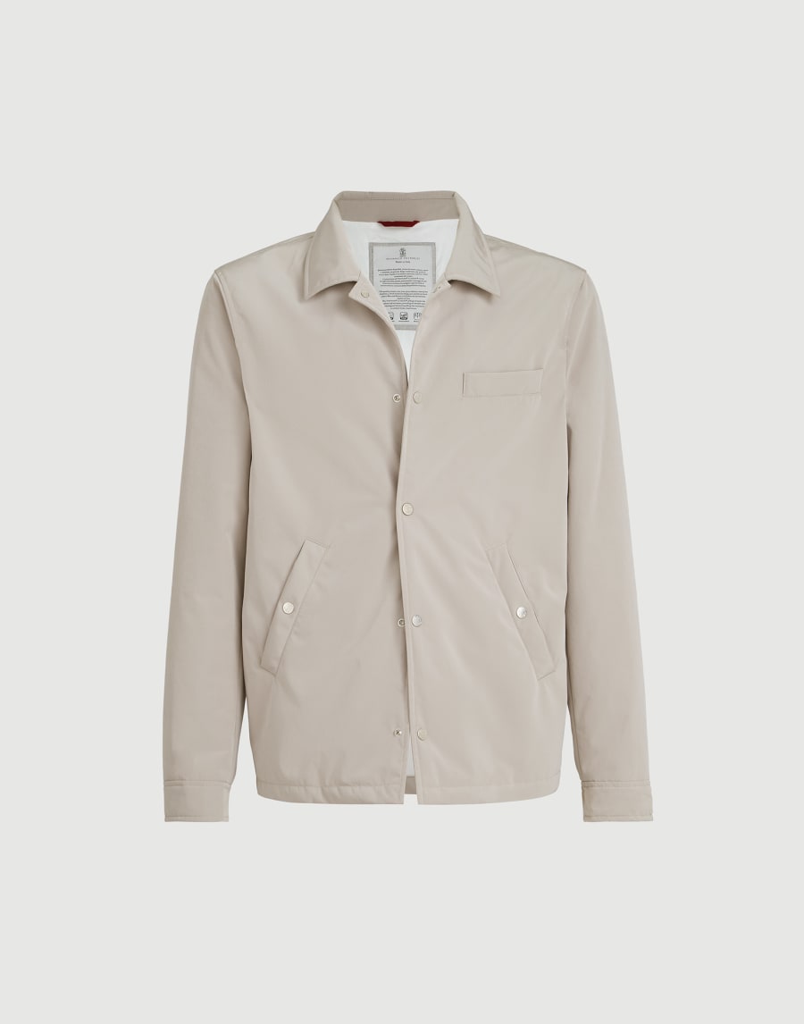 Giubbino in nylon membranato Tortora Uomo - Brunello Cucinelli