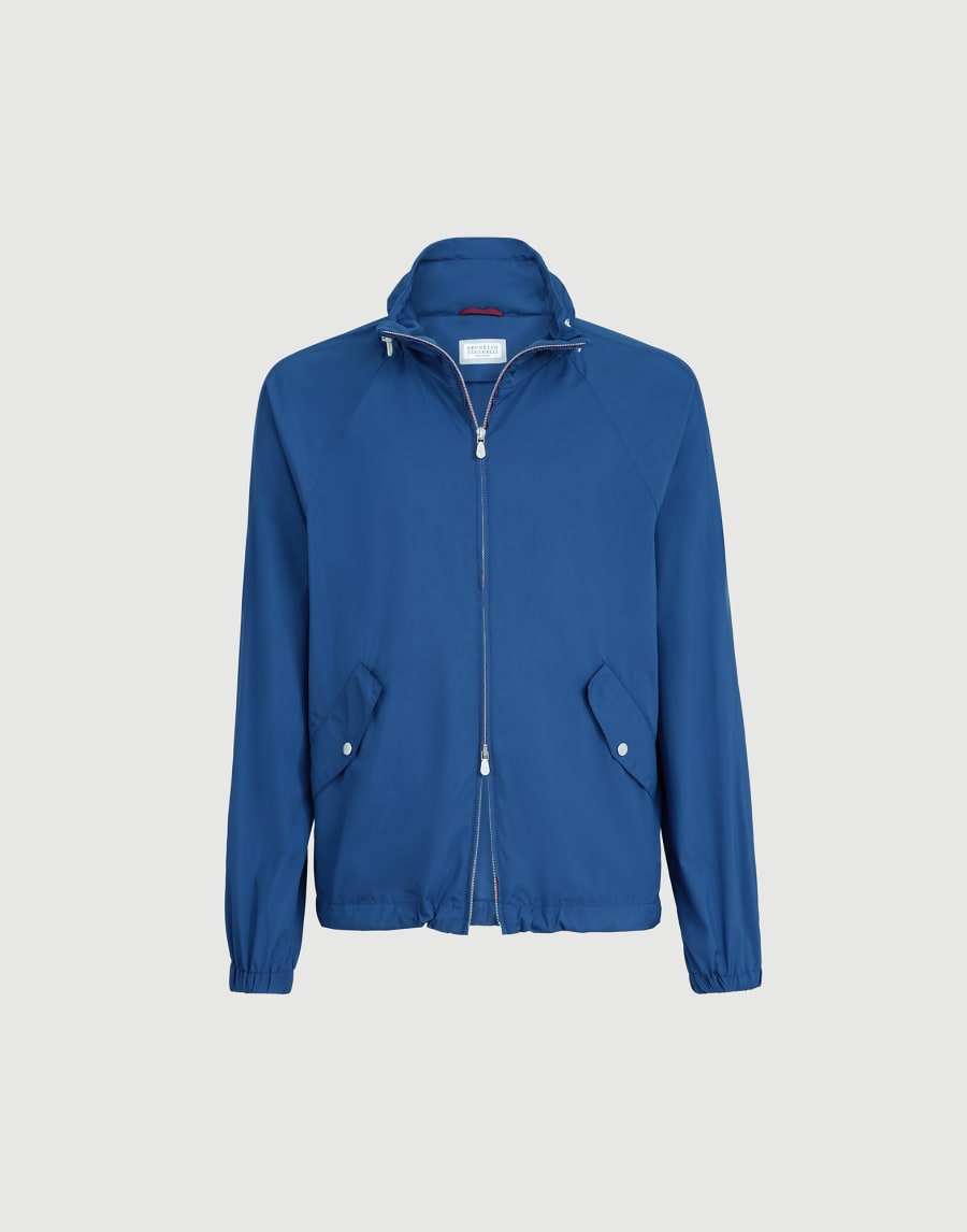 Outerwear con cappuccio Blu Royale Uomo - Brunello Cucinelli