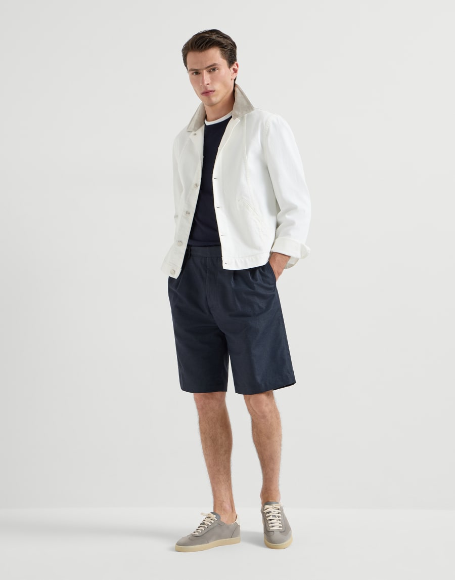 Suede sneakers Fog Man - Brunello Cucinelli