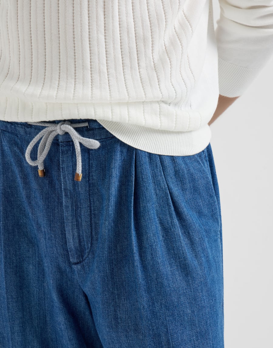 ライトウェイト デニムパンツ ミディアムデニム メンズ - Brunello Cucinelli