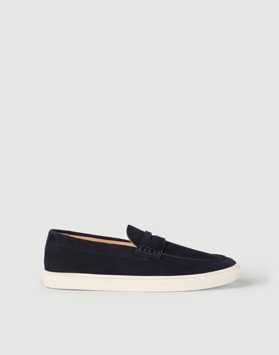 Loafer-Sneakers Navy-Blau Herren - Brunello Cucinelli