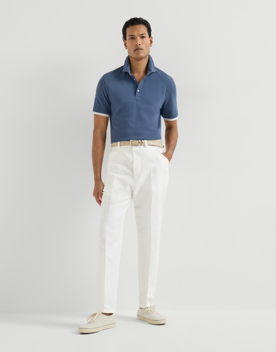 Panama trousers Snow Man - Brunello Cucinelli