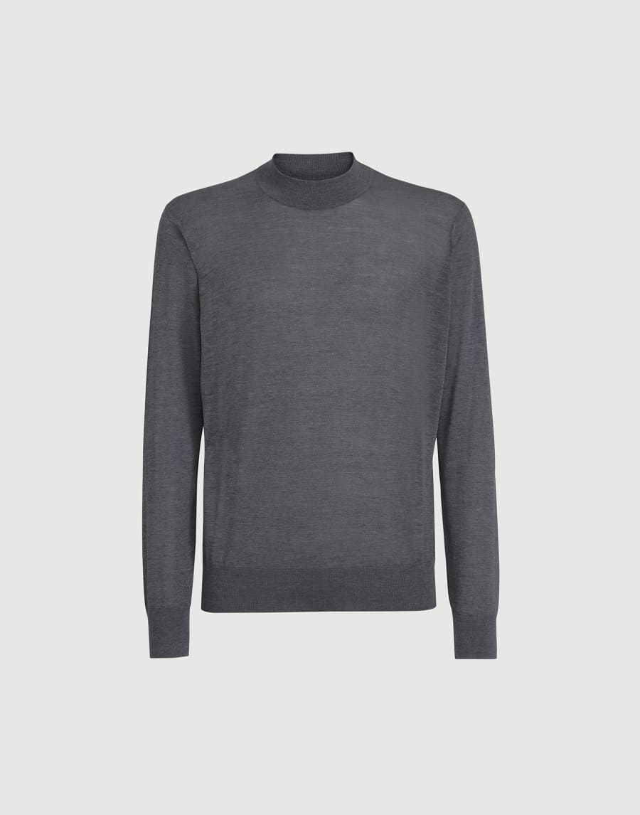 Maglia leggera Grigio Scuro Uomo - Brunello Cucinelli