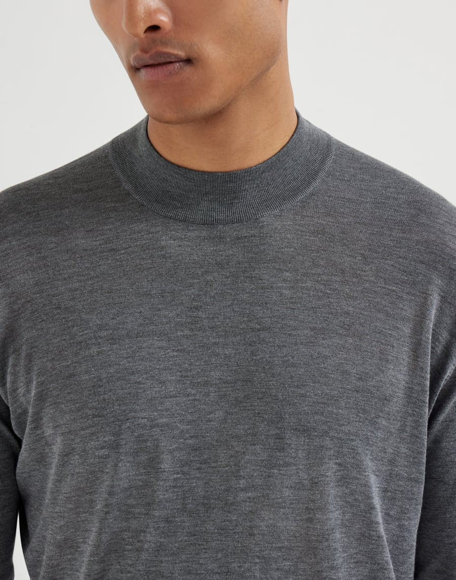 Maglia leggera Grigio Scuro Uomo - Brunello Cucinelli