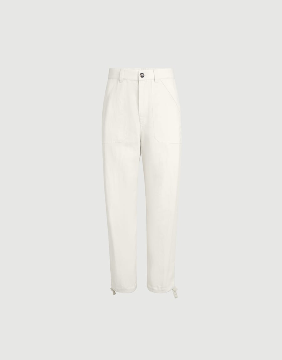Drill trousers Off-White Man - Brunello Cucinelli