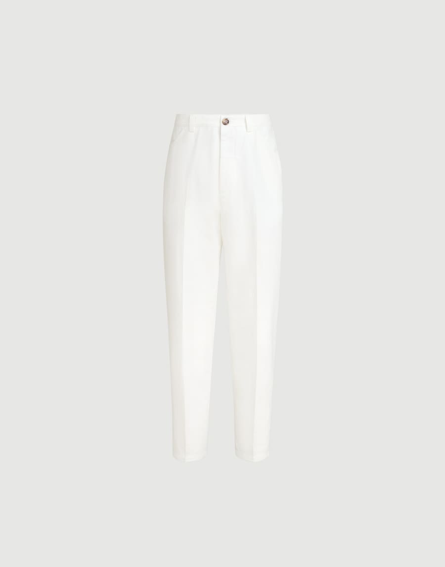 Panama trousers Snow Man - Brunello Cucinelli