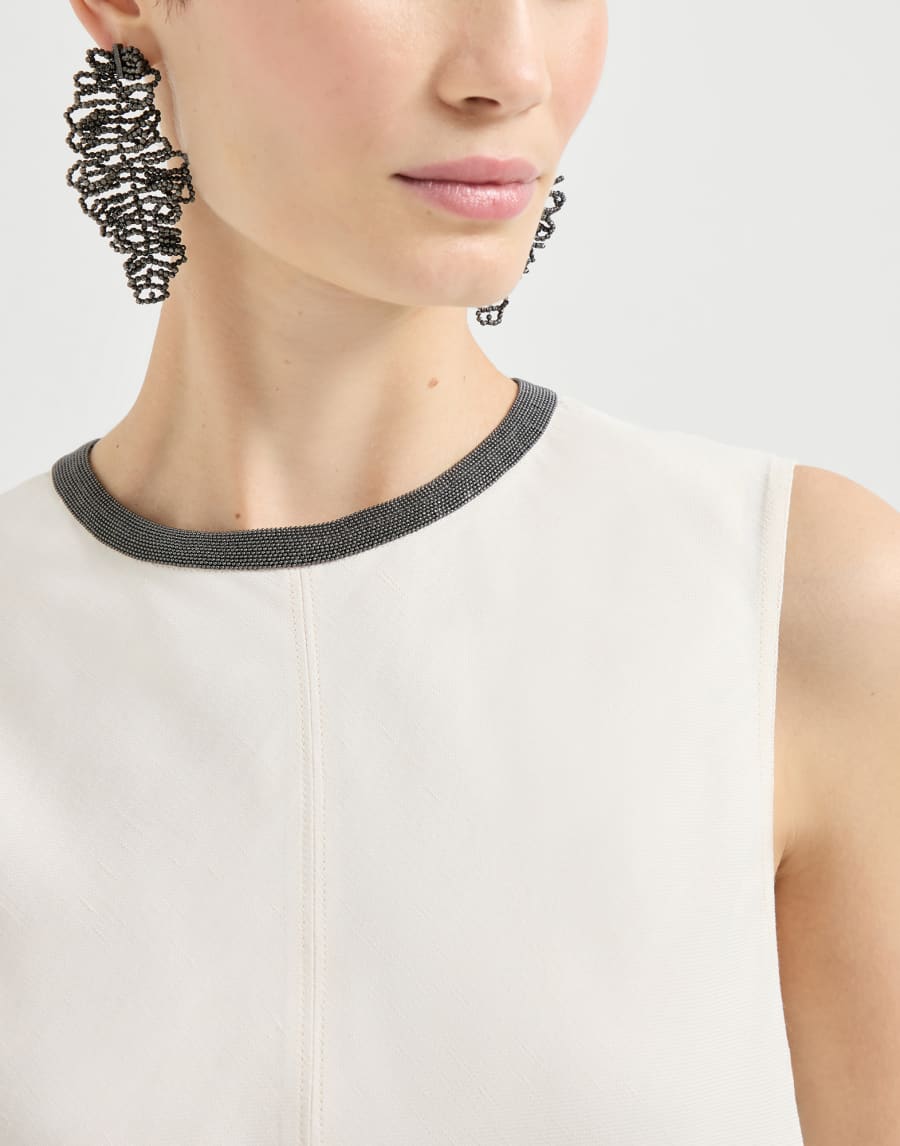 プレシャスカラー ドレス アイボリー レディース - Brunello Cucinelli