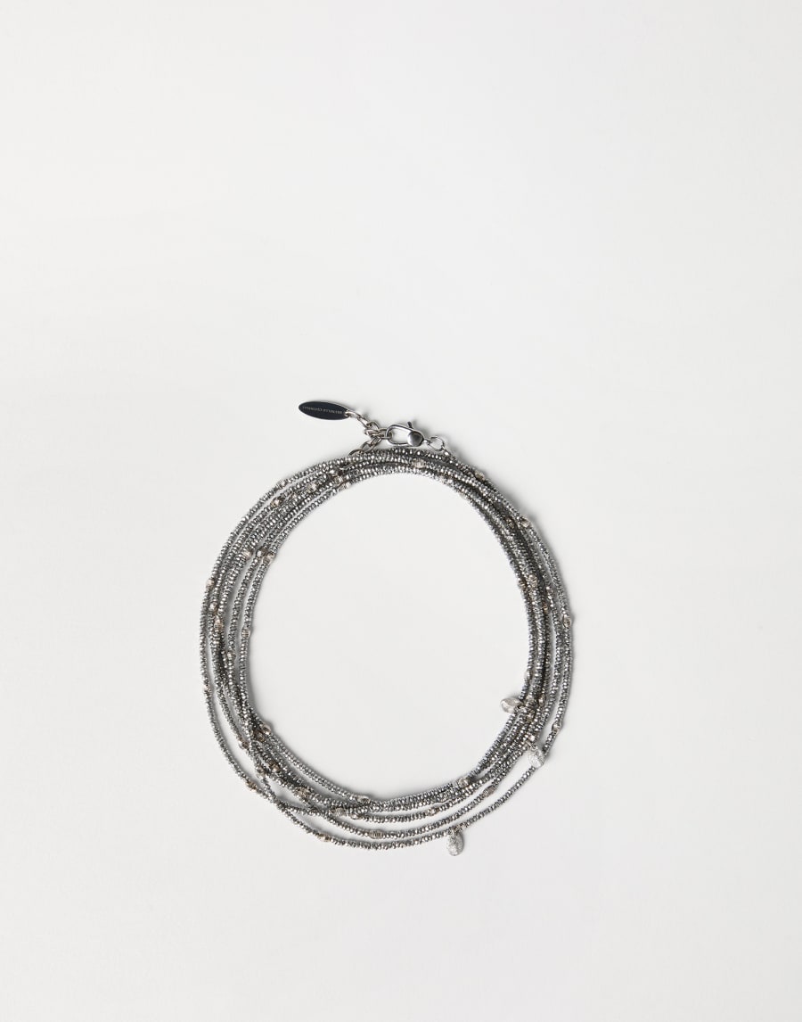 Wrap Bracelet Grey Woman - Brunello Cucinelli
