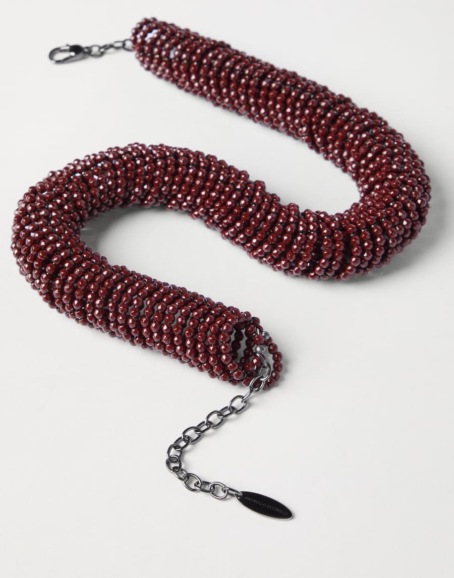 Sterling Silver choker Red Woman - Brunello Cucinelli