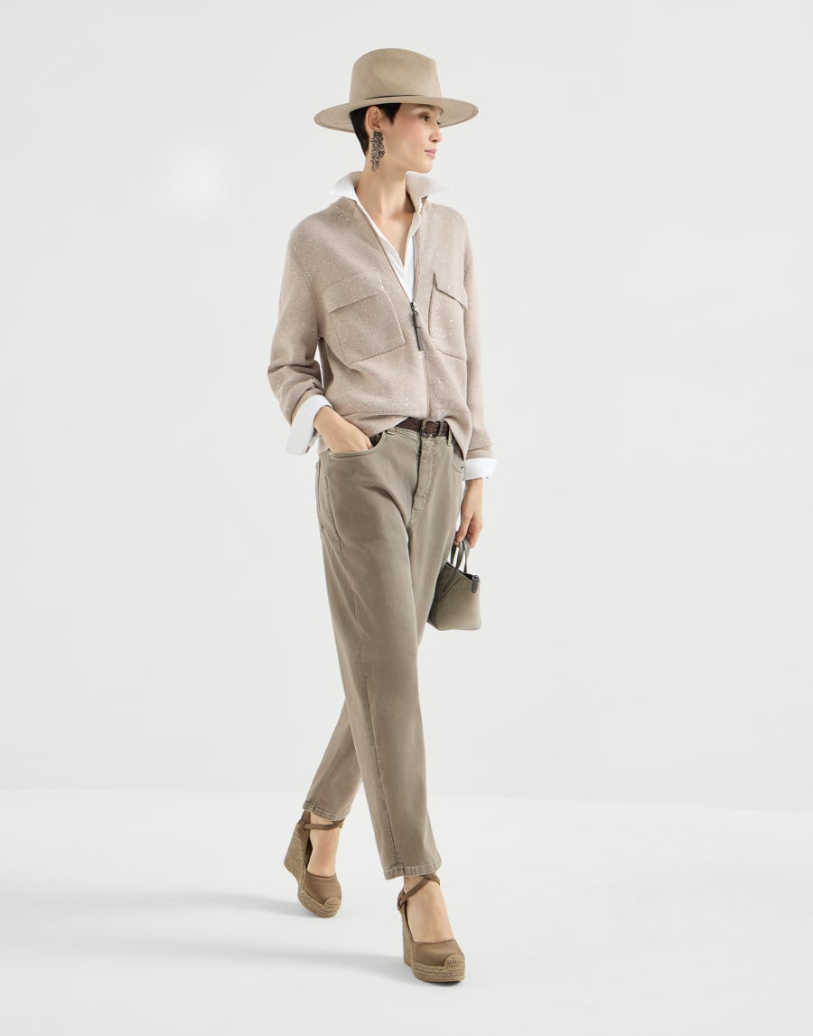 Baggy Tapered trousers Military Woman - Brunello Cucinelli
