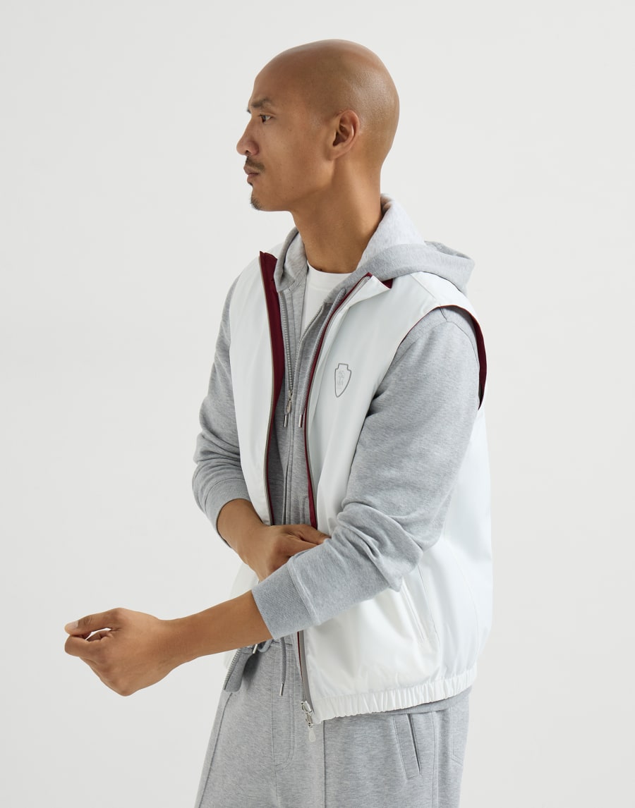 Reversible nylon vest White Man - Brunello Cucinelli