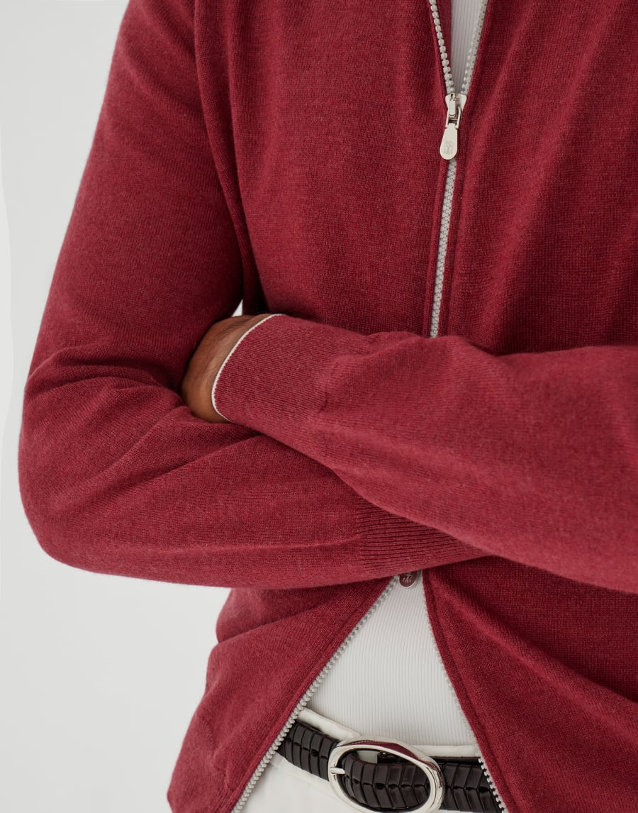 Cashmere cardigan Cherry Man - Brunello Cucinelli