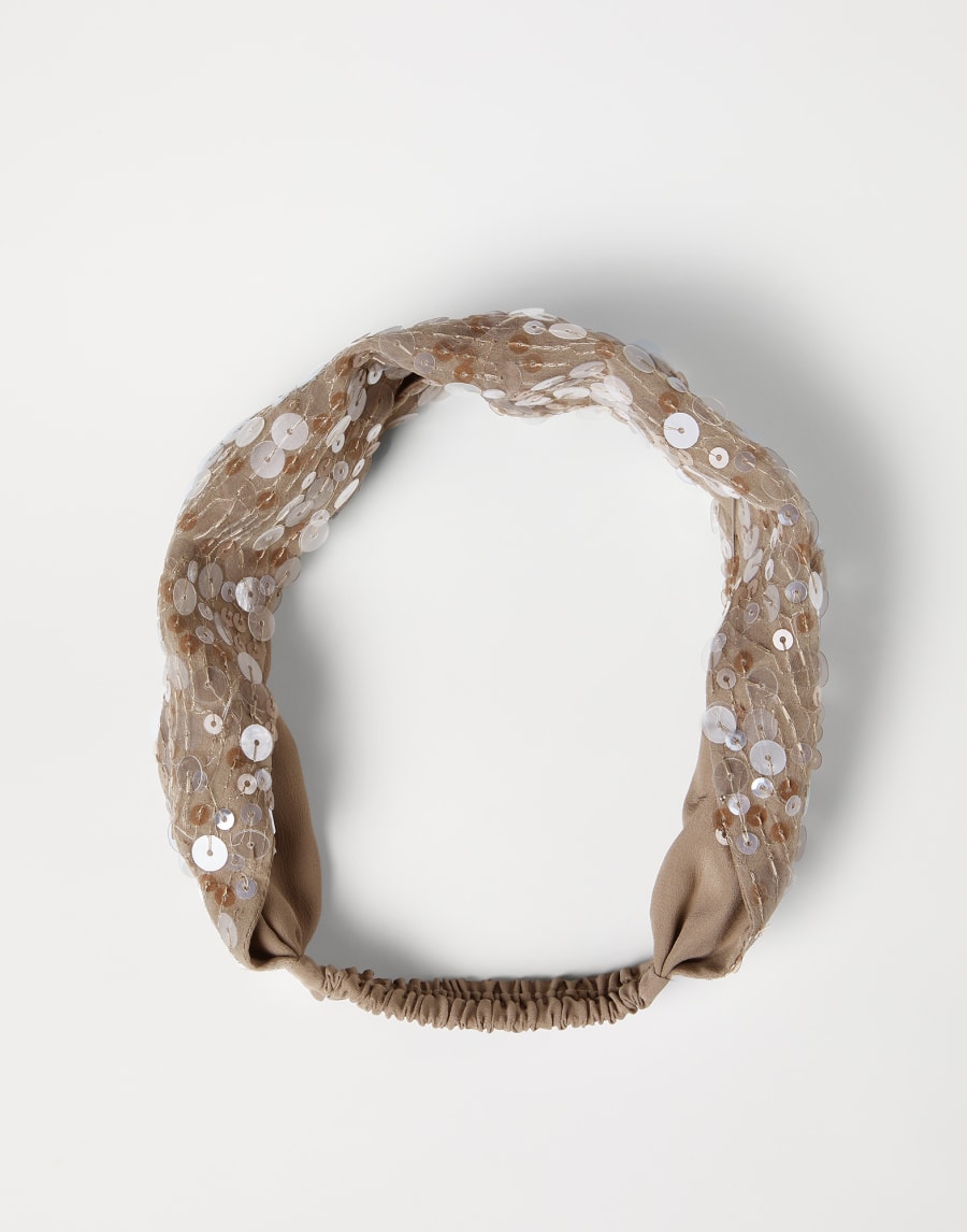 Dazzling mirage headband Rope Woman - Brunello Cucinelli
