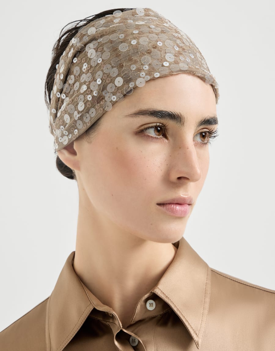 Dazzling mirage headband Rope Woman - Brunello Cucinelli