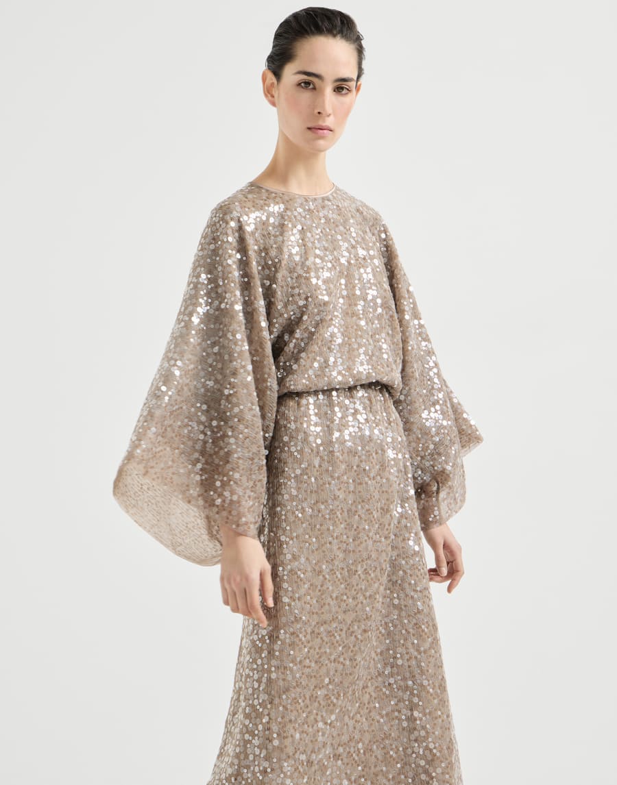 Dazzling mirage dress Rope Woman - Brunello Cucinelli