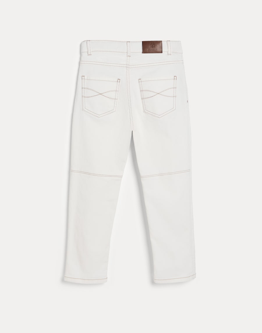 Pantalone in denim leggero Neve Bambino - Brunello Cucinelli