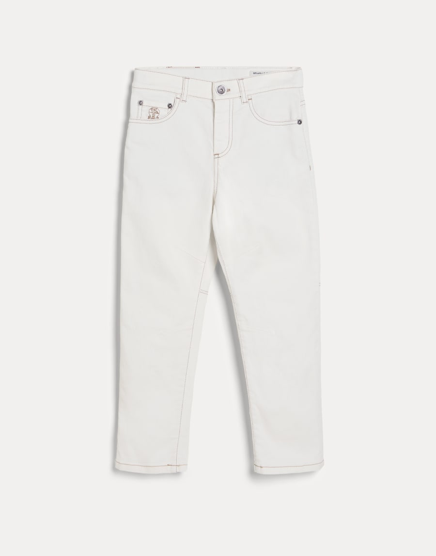 Pantalone in denim leggero Neve Bambino - Brunello Cucinelli