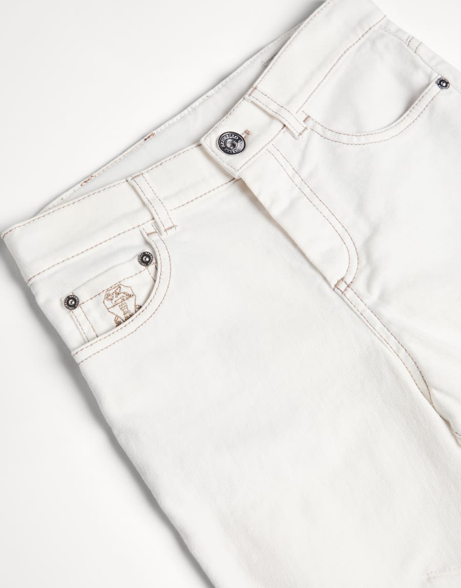 Pantalone in denim leggero Neve Bambino - Brunello Cucinelli