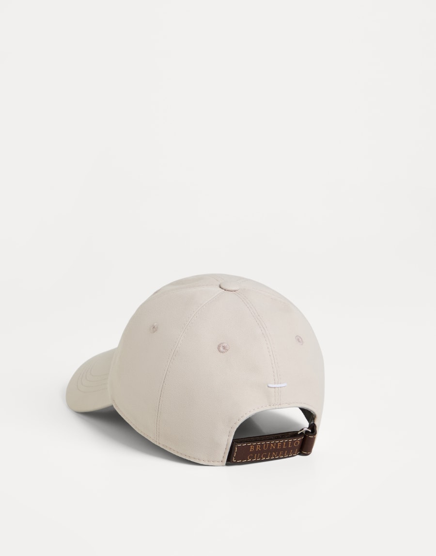 Gabardine baseball cap Buff Boys - Brunello Cucinelli