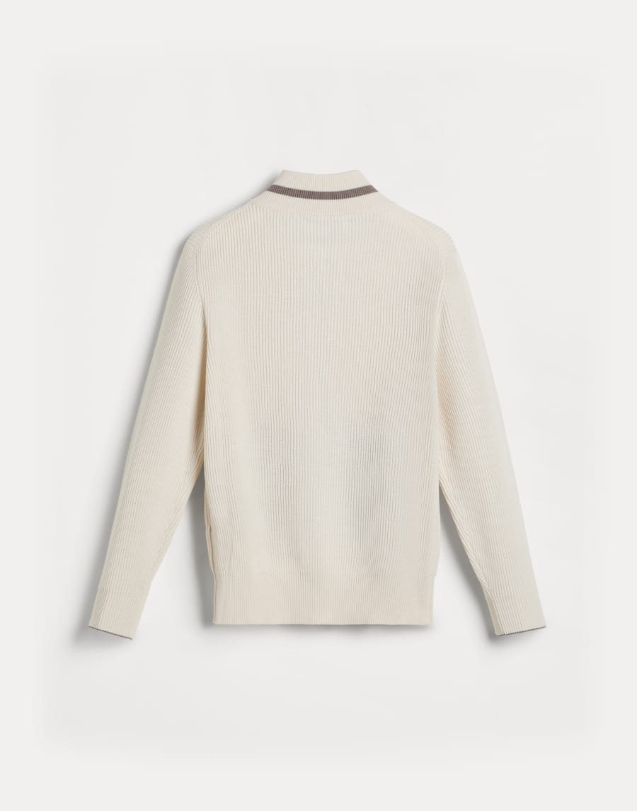 Cotton cardigan White Boys - Brunello Cucinelli