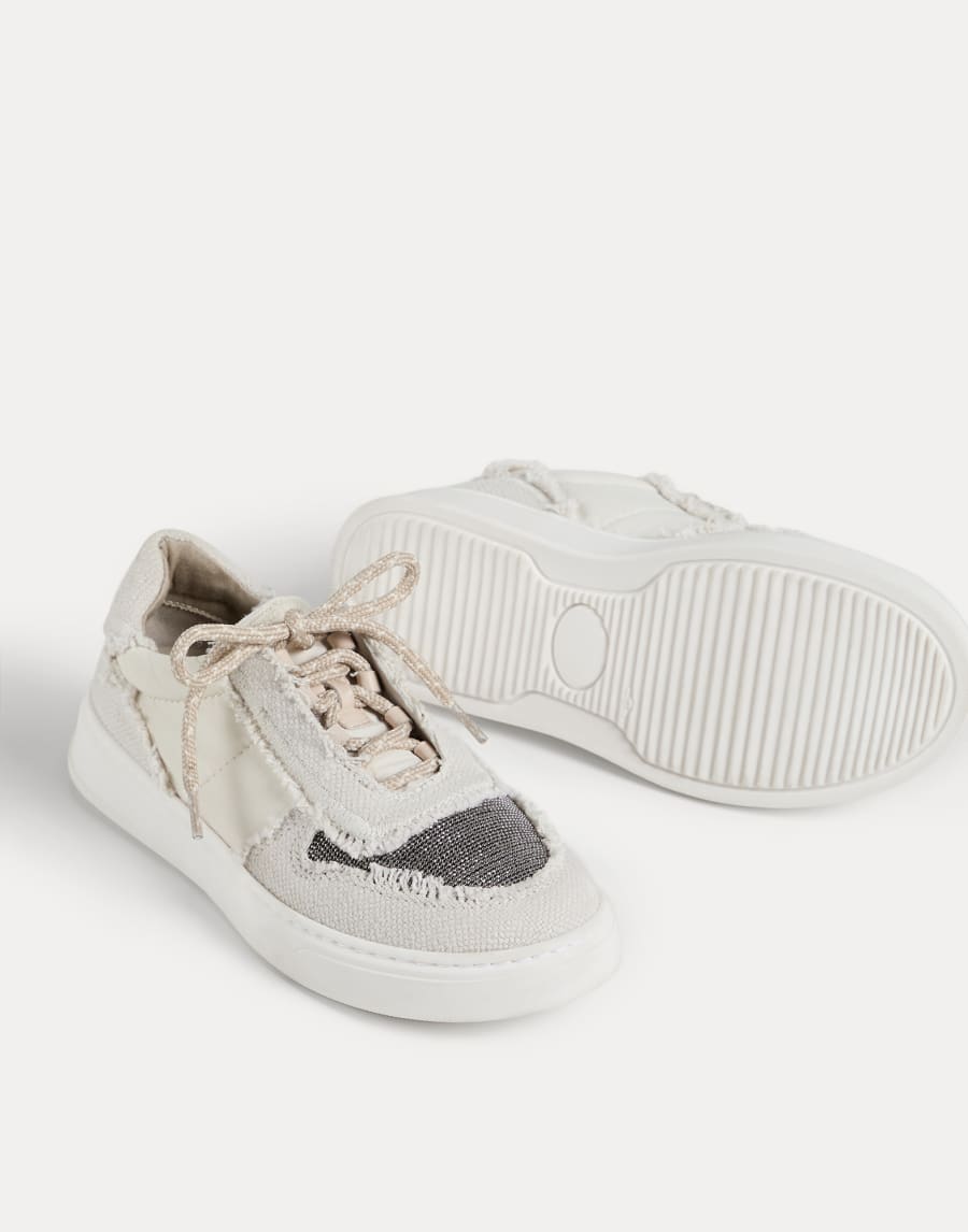 Canvas sneakers Buff Girls - Brunello Cucinelli