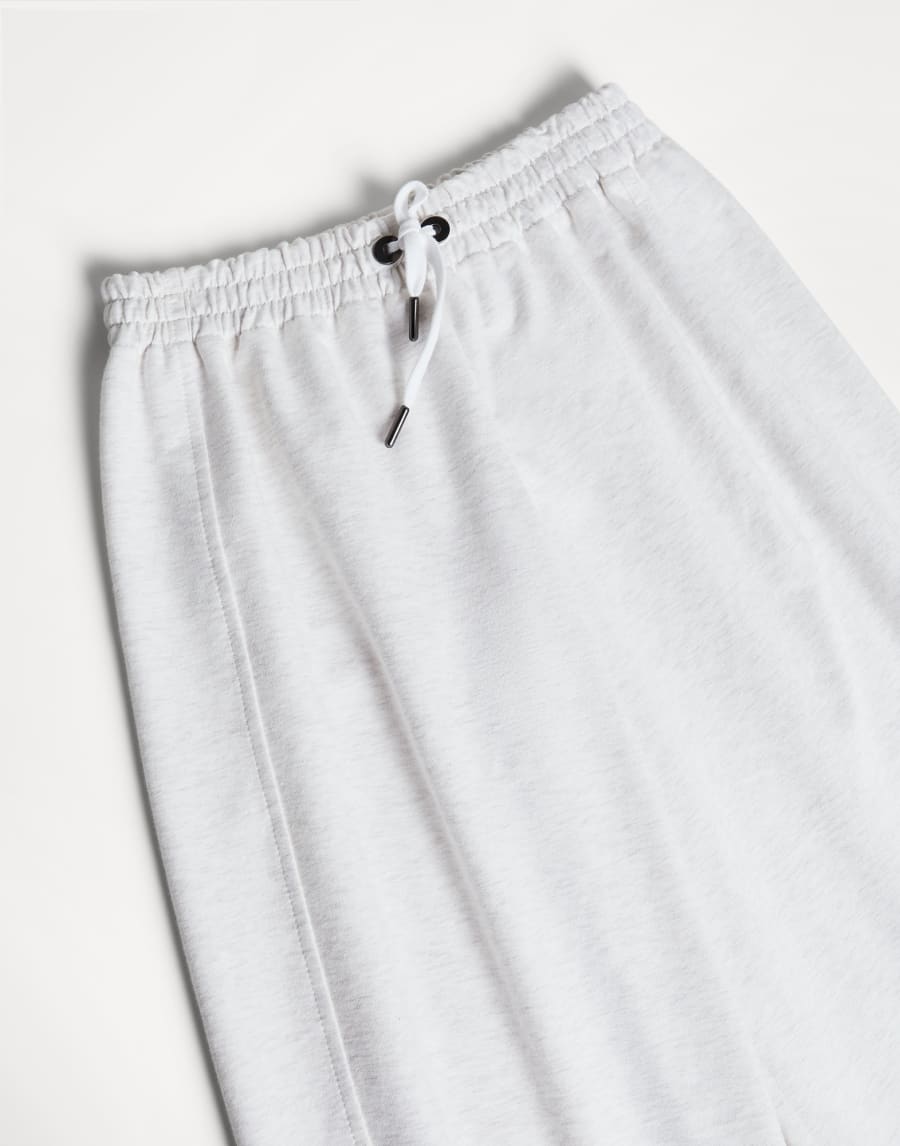 Pantalone Track Grigio Chiaro Bambina - Brunello Cucinelli