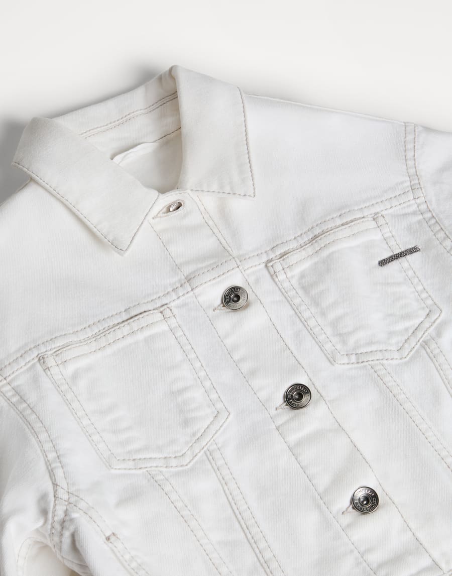 Outerwear con monile Panama Bambina - Brunello Cucinelli