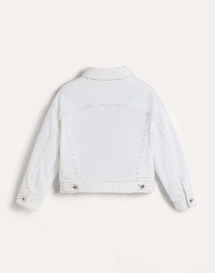 Outerwear con monile Panama Bambina - Brunello Cucinelli