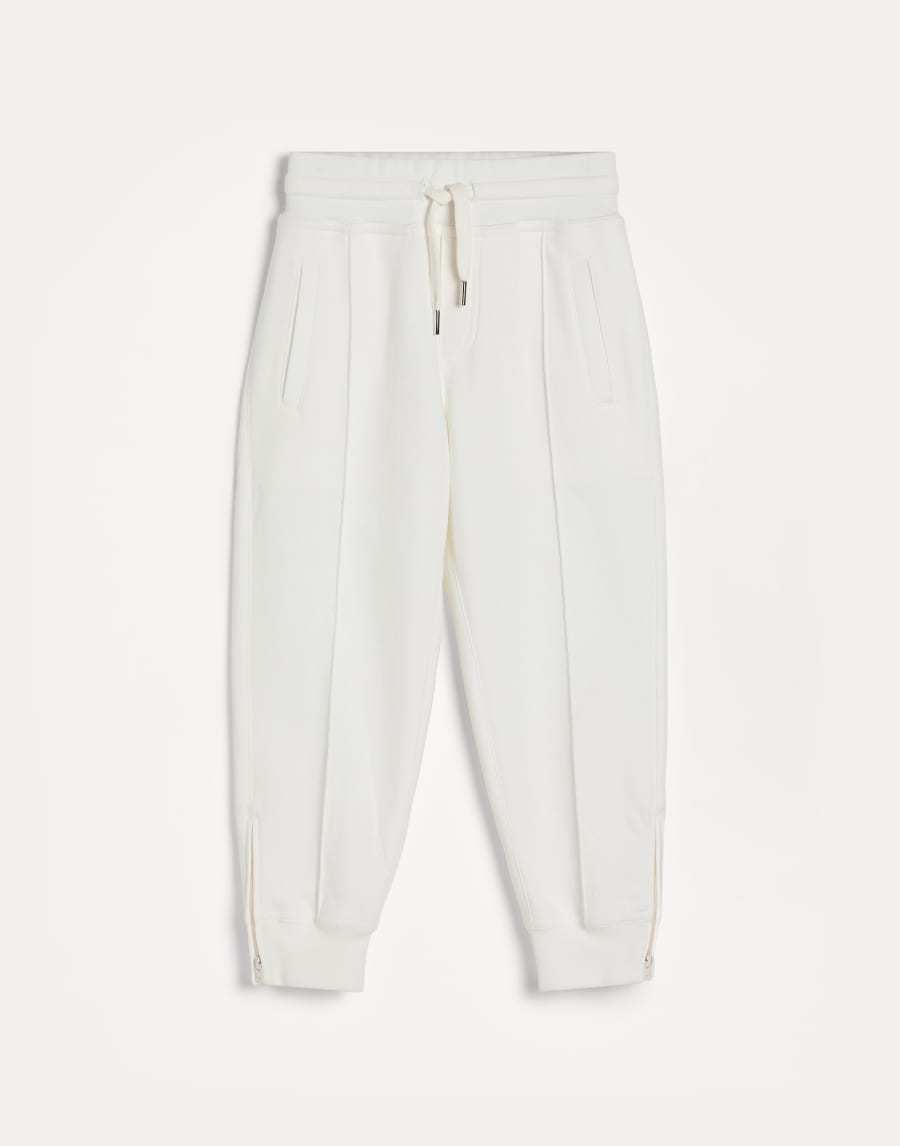 Pantalone in felpa Off-White Bambino - Brunello Cucinelli