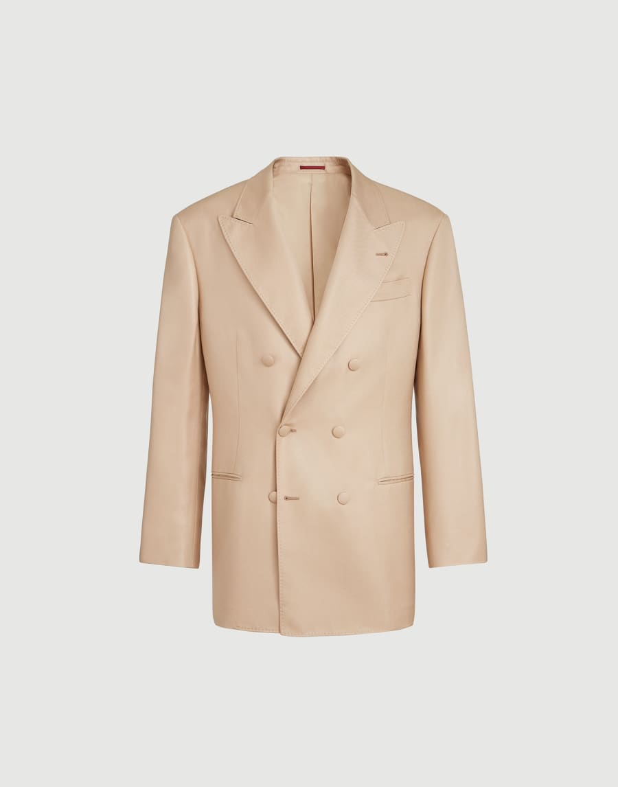 Tuxedo Jacket Camel Man - Brunello Cucinelli