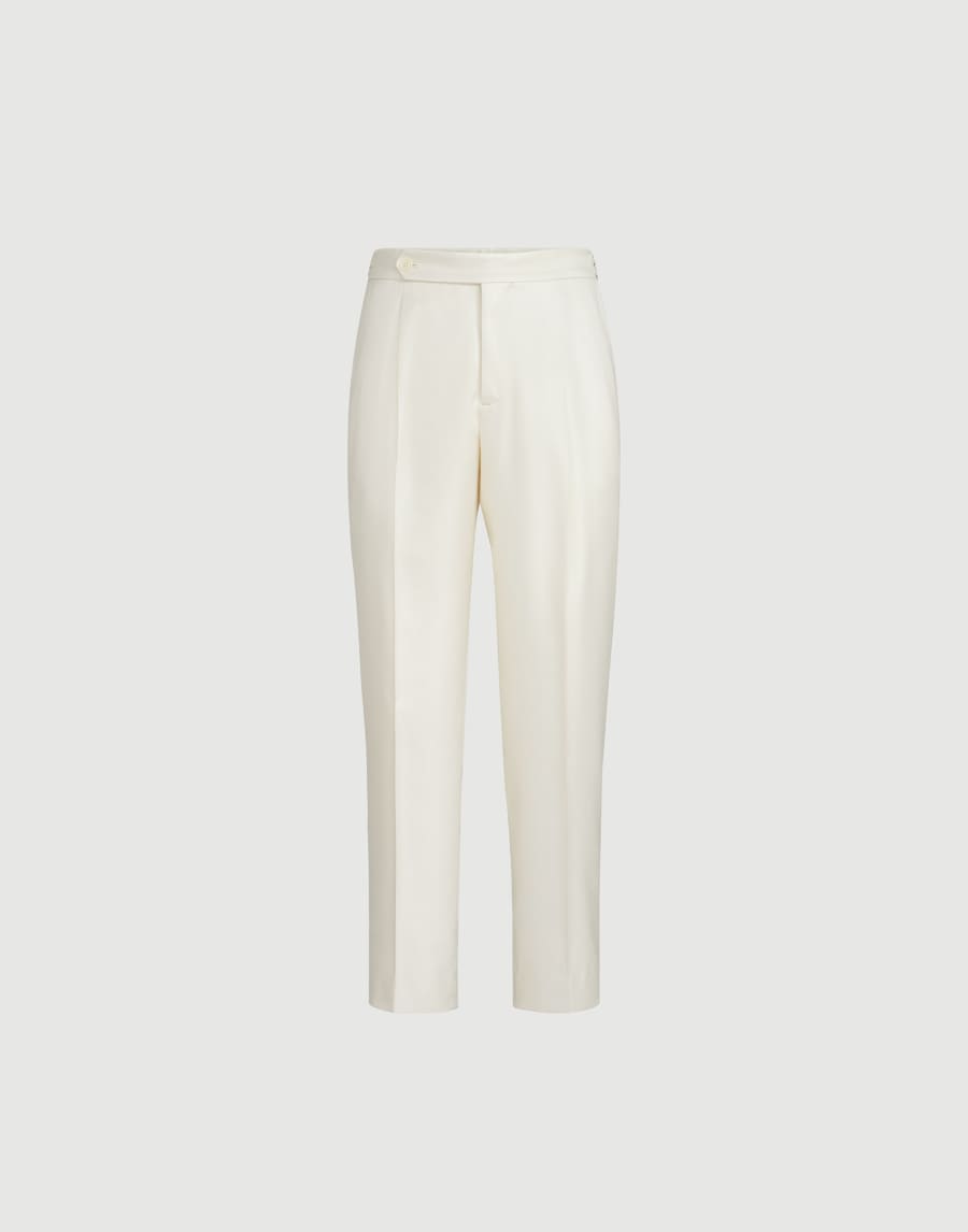 Tuxedo trousers Off-White Man - Brunello Cucinelli