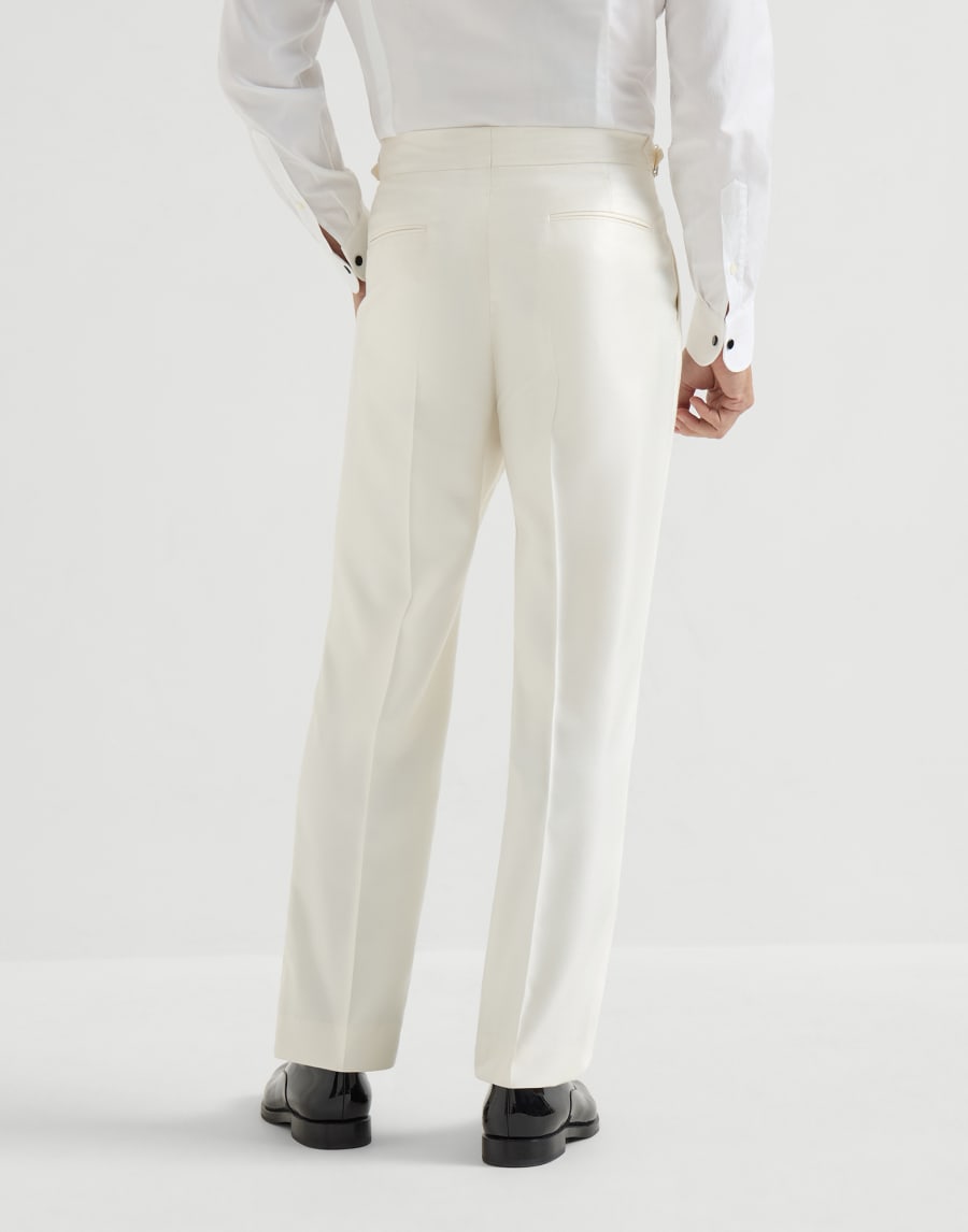Tuxedo trousers Off-White Man - Brunello Cucinelli