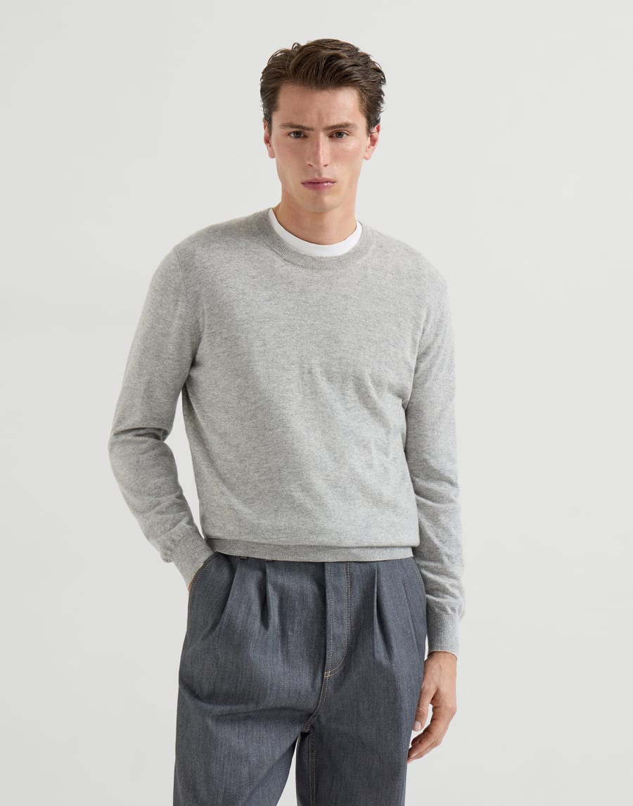 Cashmere sweater Pebble Man - Brunello Cucinelli