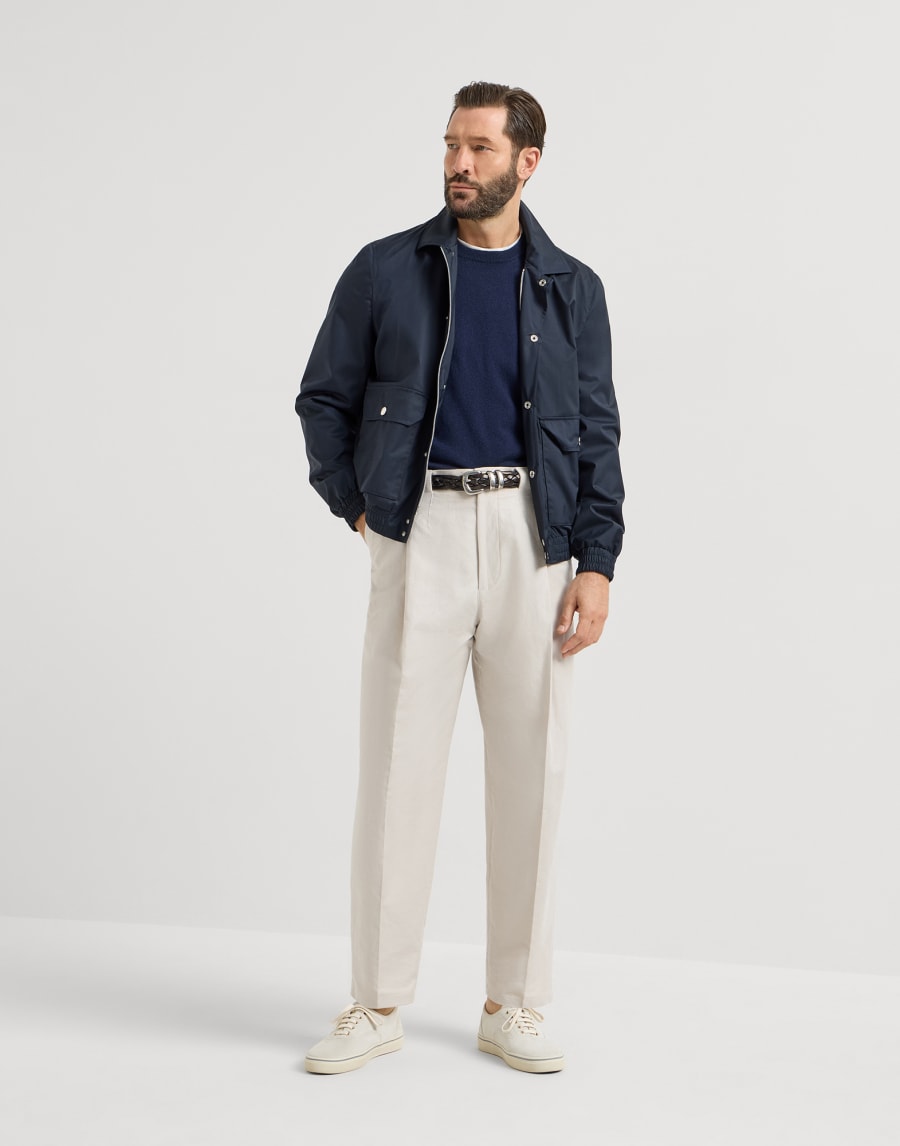 Cashmere sweater Navy Blue Man - Brunello Cucinelli