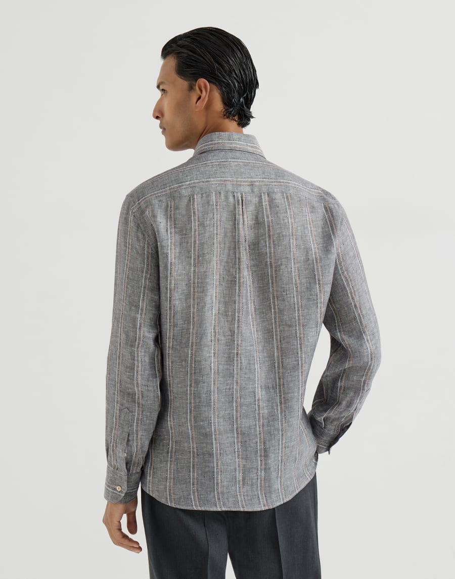 Рубашка с кармашком Серый Мужчина - Brunello Cucinelli