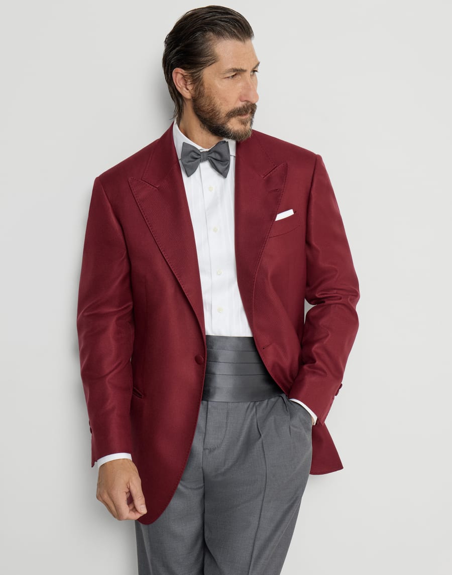 Tuxedo jacket Cherry Man - Brunello Cucinelli