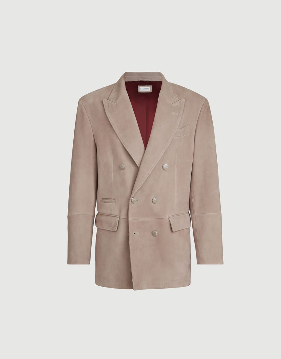 Blazer aus Veloursleder Yuta Herren - Brunello Cucinelli