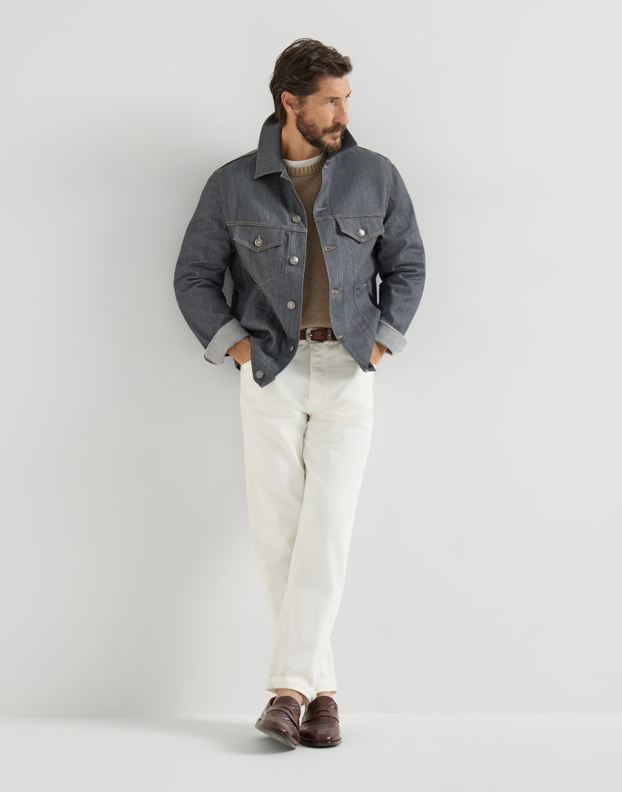 Cashmere sweater Light Brown Man - Brunello Cucinelli