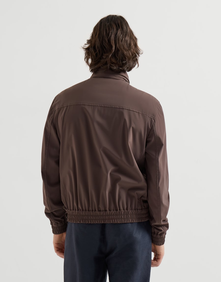 Nylon jacket Hazelnut Man - Brunello Cucinelli
