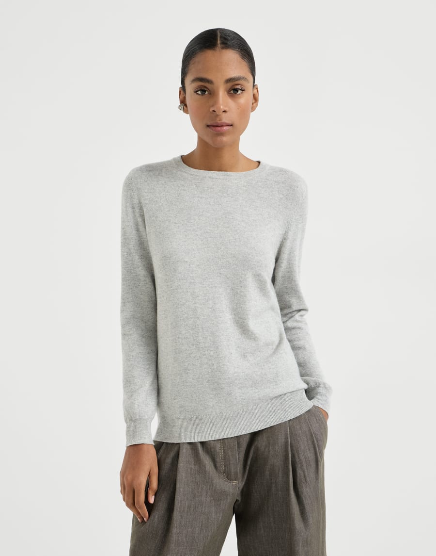 Maglia in cashmere Ciottolo Donna - Brunello Cucinelli
